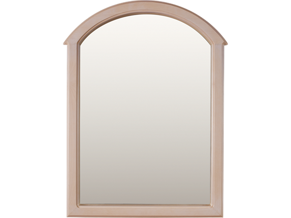 Зеркало 730х550 мм. Беленый дуб в Чебоксарах - изображение