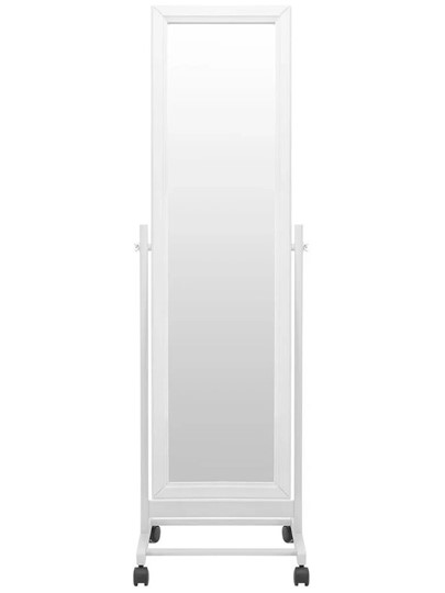 Зеркало напольное BeautyStyle 27 (135х42,5см) Белое в Чебоксарах - изображение 1