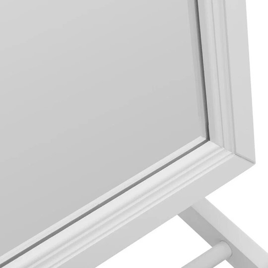 Зеркало напольное BeautyStyle 27 (135х42,5см) Белое в Чебоксарах - изображение 3