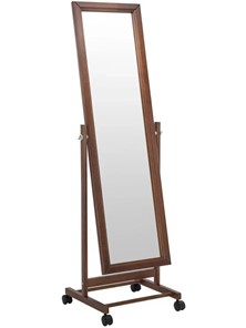 Зеркало напольное BeautyStyle 27 (135х42,5см) Средне-коричневый в Чебоксарах - предосмотр