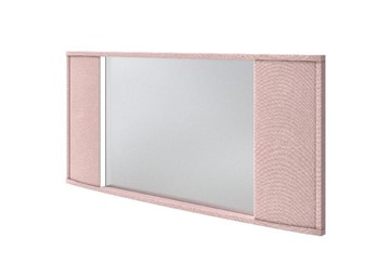 Зеркало Vittoria с подсветкой, Велюр (Ultra Розовый мусс) в Чебоксарах
