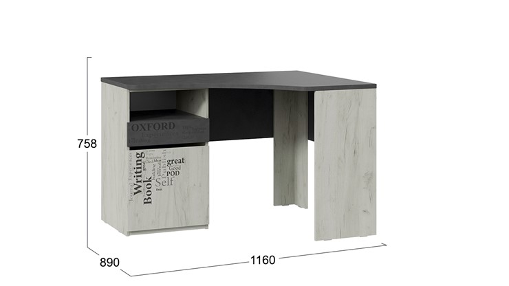Детский угловой стол Оксфорд-2 ТД-399.15.03 в Чебоксарах - изображение 5