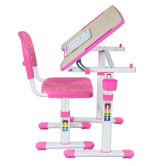 Растущая парта + стул Piccolino II Pink в Чебоксарах - изображение 5