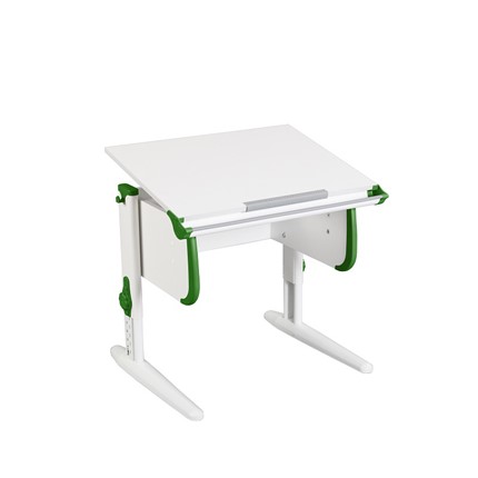 Растущий стол 1/75 (СУТ.24) белый/белый/Зеленый в Чебоксарах - изображение