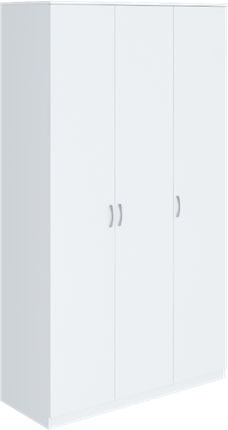 Шкаф распашной Осло М01 (Белый) в Чебоксарах - изображение