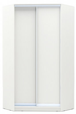 Шкаф угловой 2200х1103х1103, ХИТ У-22-4-11, белая шагрень в Чебоксарах - изображение