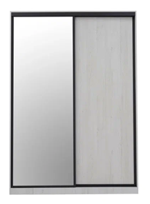 Шкаф с зеркалом Винтер-6.16, винтерберг/темно-серый в Чебоксарах