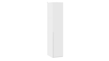 Шкаф для белья Порто (580) СМ-393.07.001 (Белый жемчуг/Белый софт) в Чебоксарах