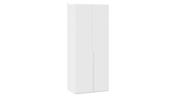 Шкаф двустворчатый Порто (580) СМ-393.07.003 (Белый жемчуг/Белый софт) в Чебоксарах