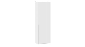 Угловой шкаф для одежды Порто (366) СМ-393.07.231 (Белый жемчуг/Белый софт) в Чебоксарах