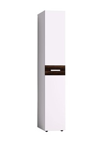 Шкаф для одежды Норвуд 55, Белый-Орех шоколадный в Чебоксарах