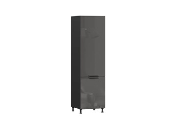Кухонный шкаф под холодильник Герда 279.280.000.128 (Антрацит) в Чебоксарах