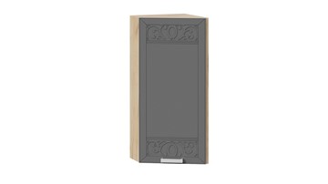 Торцевой шкаф на кухню Долорес 1В3Т (Дуб крафт золотой/Титан) в Чебоксарах