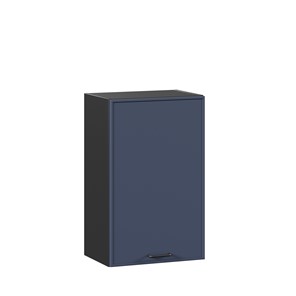 Настенный шкаф 450 Индиго ЛД 298.330.000.145, Чёрный/Тёмно-синий в Чебоксарах