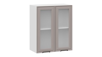 Кухонный шкаф Белладжио 1В6С (Белый, Софт капучино) в Чебоксарах - предосмотр