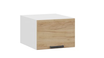 Кухонный навесной шкаф Детройт 1В5ГП (Белый/Дуб Крафт золотой) в Чебоксарах