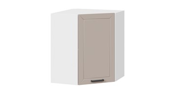 Кухонный угловой шкаф Лорас 1В6У (Белый/Холст латте) в Чебоксарах