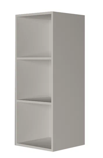 Шкаф настенный В9 40, Сатин/Белый в Чебоксарах - изображение 1