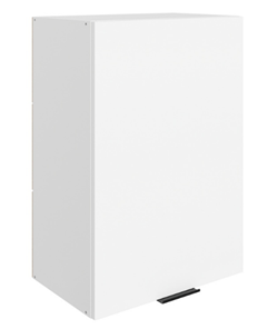 Навесной шкаф Стоун L500 Н720 (1 дв. гл.) (белый/джелато софттач) в Чебоксарах