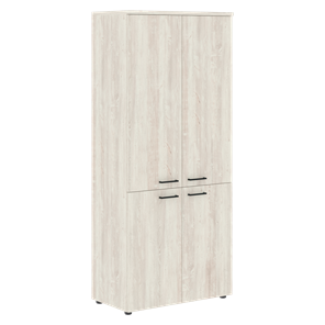 Шкаф с глухими низкими и средними дверьми и топом XTEN сосна Эдмонд  XHC 85.3 (850х410х1930) в Чебоксарах