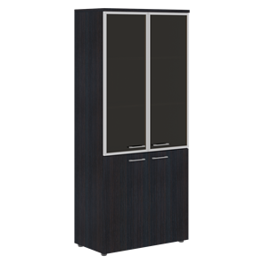 Шкаф с глухими низкими дверьми и топом XTEN Дуб Юкон XHC 85.7  (850х410х1930) в Чебоксарах
