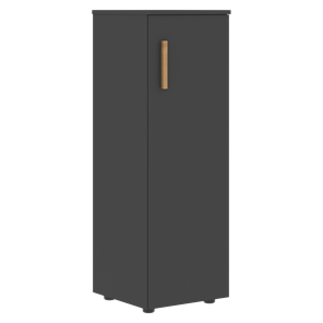 Средний шкаф колонна с правой дверью FORTA Черный Графит  FMC 40.1 (R) (399х404х801) в Чебоксарах