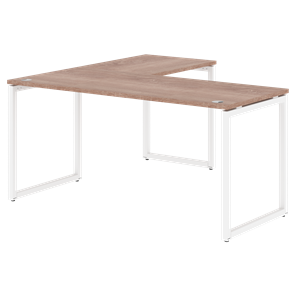 Письменный стол угловой правый XTEN-Q Дуб-сонома-белый XQCT 1615 (R) (1600х1500х750) в Чебоксарах