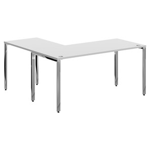 Письменный угловой  стол для персонала правый XTEN GLOSS  Белый XGCT 1615.1 (R) (1600х1500х750) в Чебоксарах