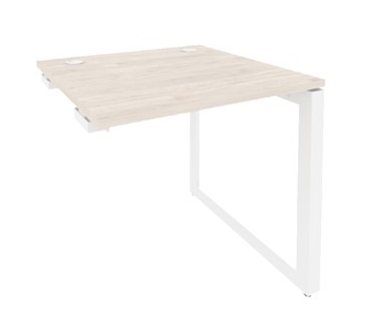Приставной стол к тумбе O.MO-SPR-0.8 Белый/Денвер светлый в Чебоксарах