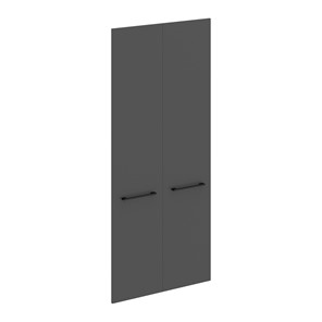 Дверь высокая MORRIS TREND Антрацит/Кария Пальмира MHD 42-2 (844х1900х18) в Чебоксарах