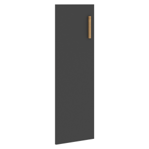 Средняя дверь для шкафа левая FORTA Черный Графит FMD40-1(L) (396х18х1164) в Чебоксарах