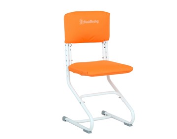 Комплект чехлов на сиденье и спинку стула СУТ.01.040-01 Оранжевый, ткань Оксфорд в Чебоксарах