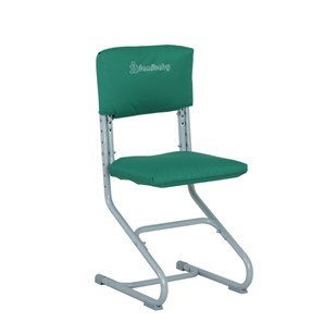 Набор чехлов на сиденье и спинку стула СУТ.01.040-01 Зеленый, ткань Оксфорд в Чебоксарах