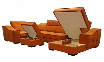 Угловой диван N-11-M (П1+ПС+УС+Д2+Д5+П1) в Чебоксарах - предосмотр 2
