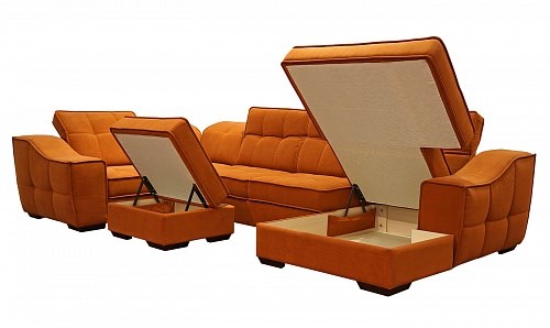 Угловой диван N-11-M (П1+ПС+УС+Д2+Д5+П1) в Чебоксарах - изображение 2