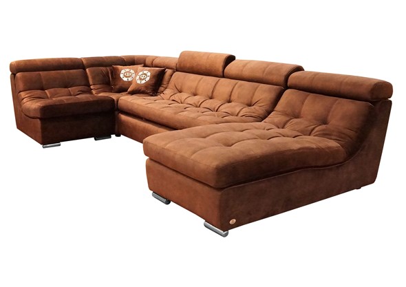 П-образный диван F-0-M Эко (ПС+УС+Д2+Д4) в Чебоксарах - изображение