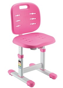 Детское кресло Holto-6 розовое в Чебоксарах