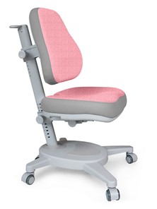 Детское кресло Mealux Onyx (Y-110) G + DPG  - серое + чехол розовый с серыми вставками в Чебоксарах