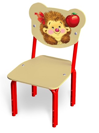 Растущий стул Ежик (Кузя-Еж(1-3)ВКр) в Чебоксарах - изображение