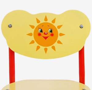 Детский растущий стул Солнышко (Кузя-СОЛ(1-3)ЖКр) в Чебоксарах - предосмотр 1