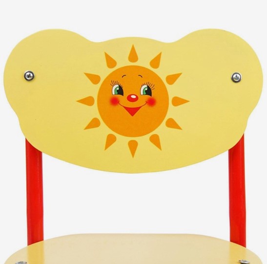 Детский растущий стул Солнышко (Кузя-СОЛ(1-3)ЖКр) в Чебоксарах - изображение 1