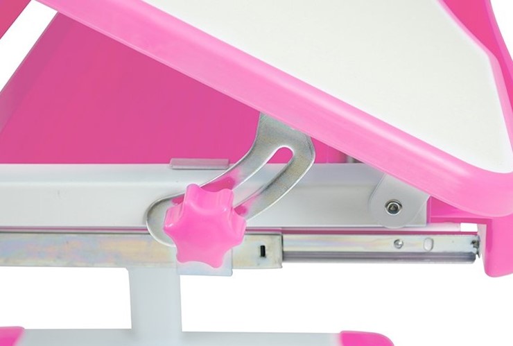 Комплект растущей мебели SET HOLTO-26 с надстройкой (розовый) в Чебоксарах - изображение 9