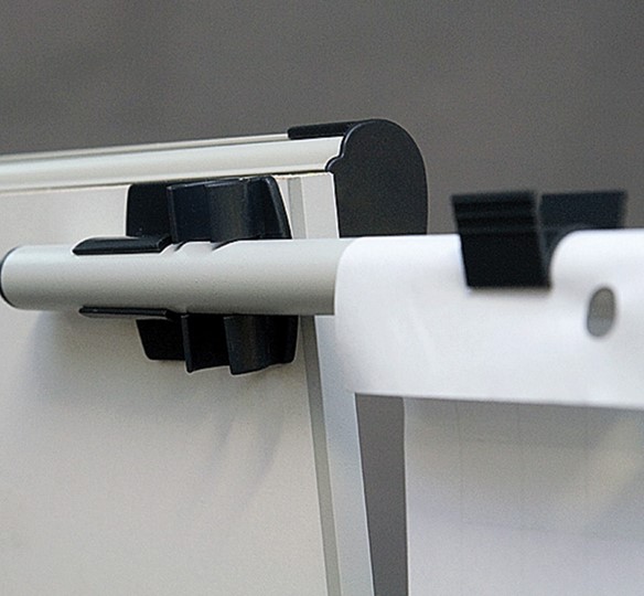 Доска-флипчарт магнитно-маркерная 2х3, TF02/2011, 70x100 см, передвижная, держатели для бумаги в Чебоксарах - изображение 5