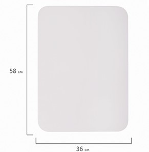 Магнитно-маркерная доска на холодильник BRAUBERG, 58х36 см с маркером, магнитом и салфеткой в Чебоксарах - предосмотр 8