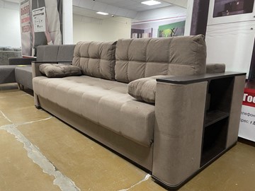 Прямой диван Респект 1 БД Лума 06 склад в Чебоксарах