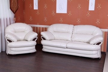 Прямой диван Квин 6 БД и 1 кресло в Чебоксарах